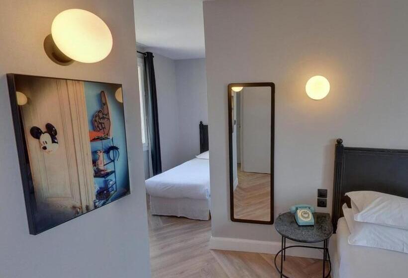 اتاق استاندارد سه نفره, Hôtel L Orque Bleue
