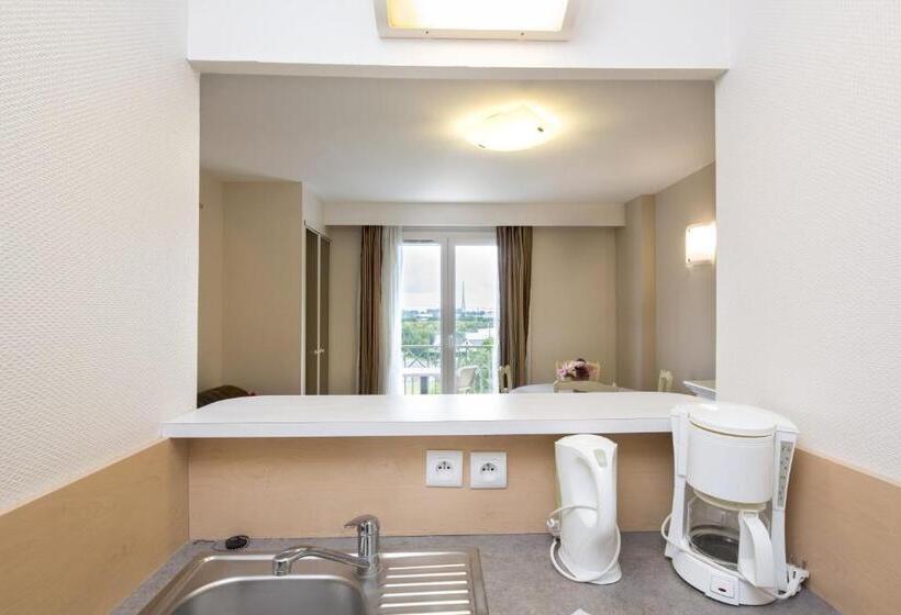 آپارتمان 1 خوابه با بالکن, Tulip Inn Honfleur Residence & Spa