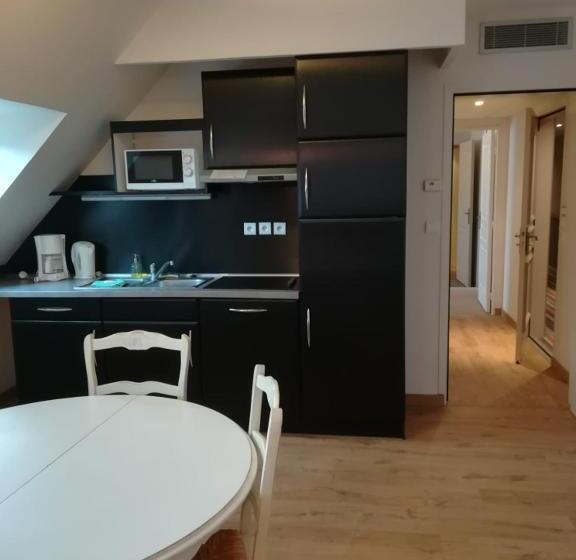 آپارتمان 1 خوابه با بالکن, Tulip Inn Honfleur Residence & Spa