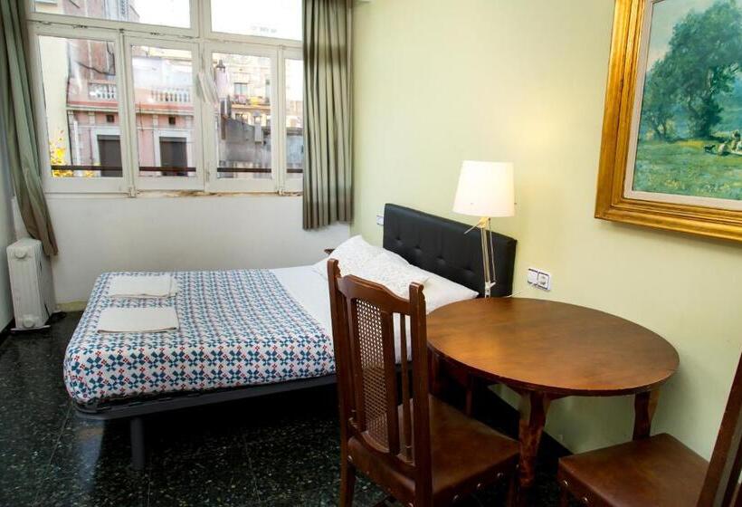 اتاق استاندارد با سرویس بهداشتی مشترک, Hostal Lk Barcelona