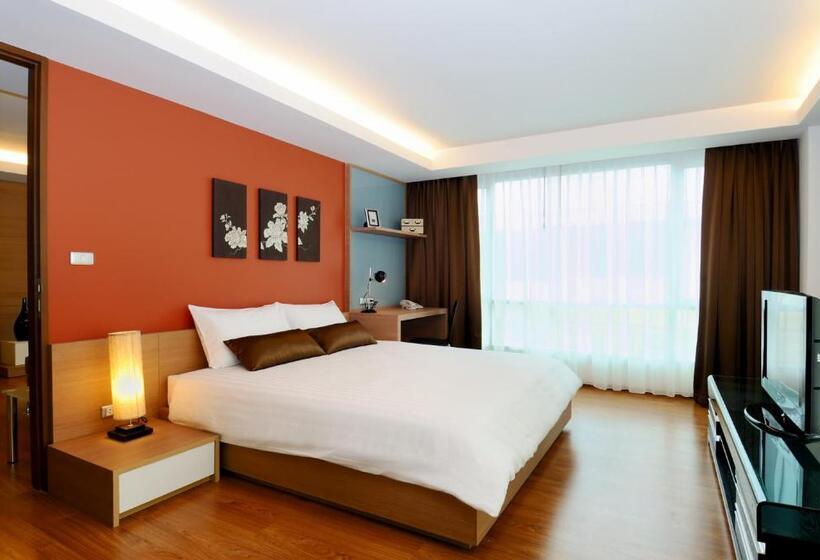 سوئیت 2 خوابه, Olive Hotel & Residence Bangkok Sukhumvit 101