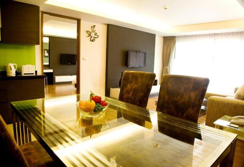 سوئیت 2 خوابه, Olive Hotel & Residence Bangkok Sukhumvit 101