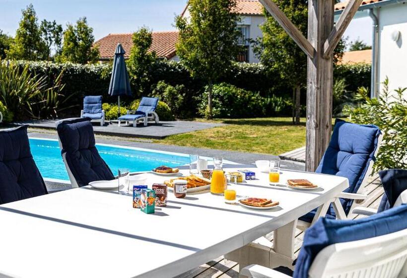 ویلای 4 خوابه, Oasis Les Jardins Des Sables D'olonne