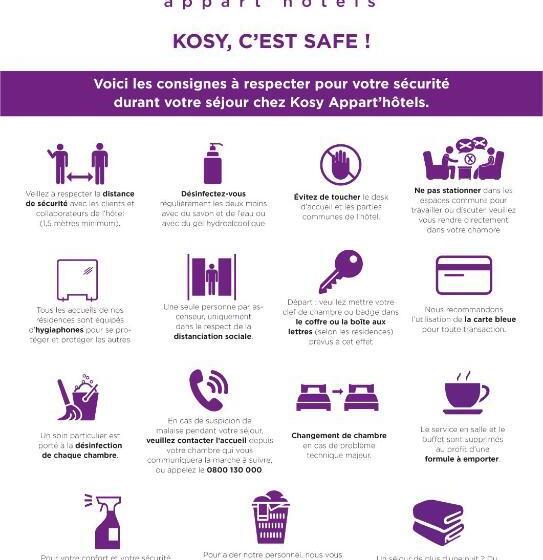 استودیوی سوپریور, Kosy Appart Hôtels   Le Cours Moreau
