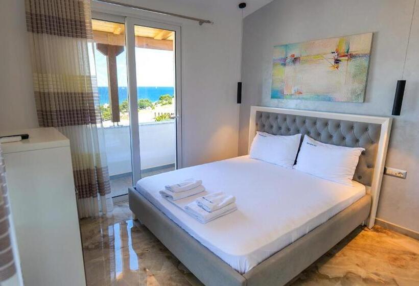 اتاق استاندارد با بالکن, Three Islands Hotel Of Ksamil