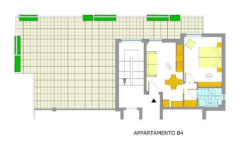 Apartament superior 1 dormitor  cu vedere spre mare, Residence Buganvillea