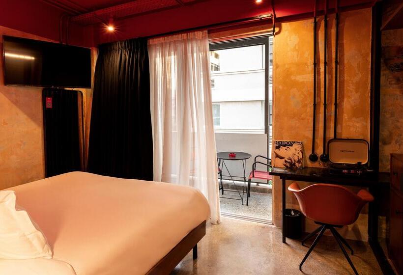 اتاق استاندارد با بالکن, Dave Red Athens, A Member Of Brown Hotels