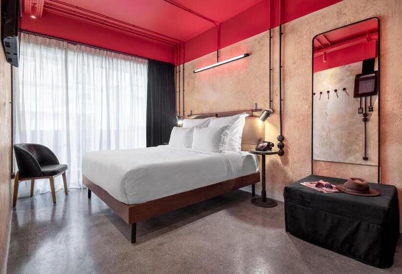 اتاق استاندارد با بالکن, Dave Red Athens, A Member Of Brown Hotels