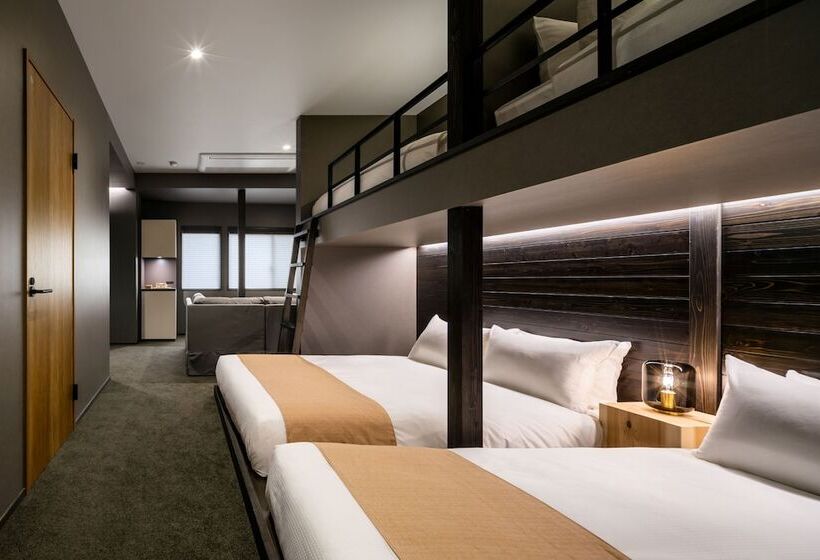 اتاق لوکس چهار تخته, The Machiya Hotel Takayama