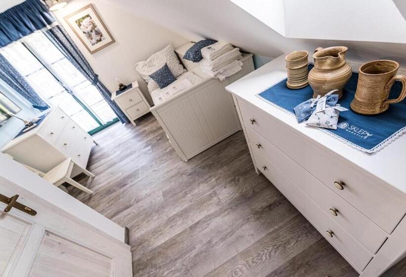 Апартаменты 1 Спальня с Террасой, Apartmány Sklepy Mařatice