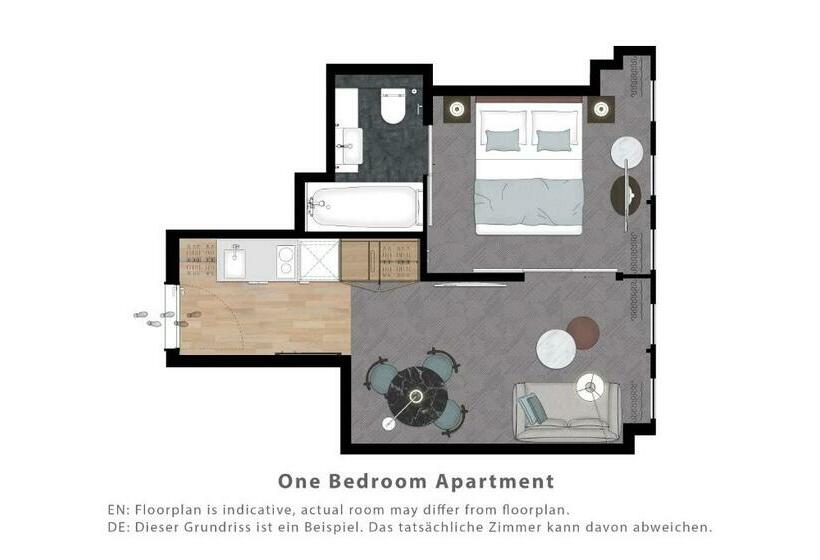 آپارتمان 1 خوابه, Adina Apartment Hotel Munich