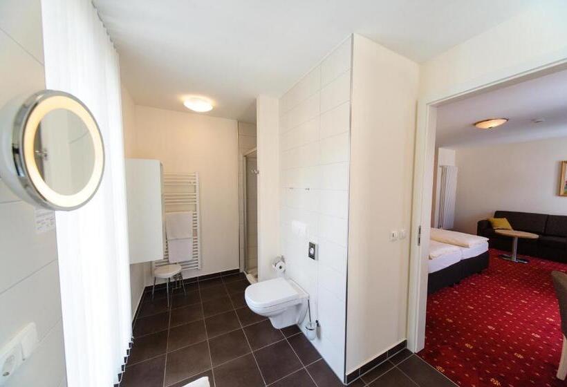 اتاق استاندارد یک نفره, Akzent Hotel Goldner Stern