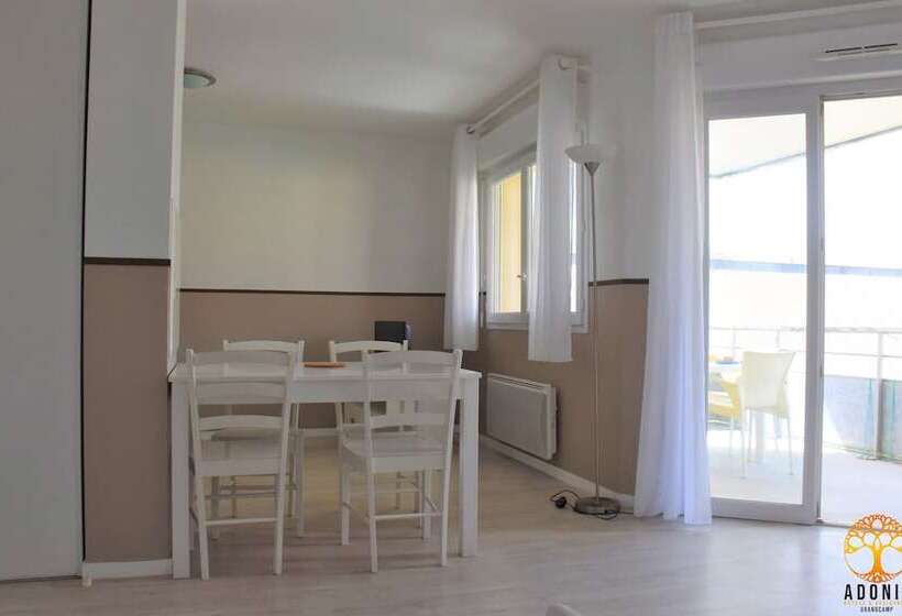 带阳台两卧公寓, Adonis Grandcamp  Residence Les Isles De Sola