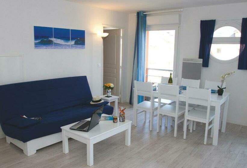 带1个卧室的带阳台的公寓, Adonis Grandcamp  Residence Les Isles De Sola