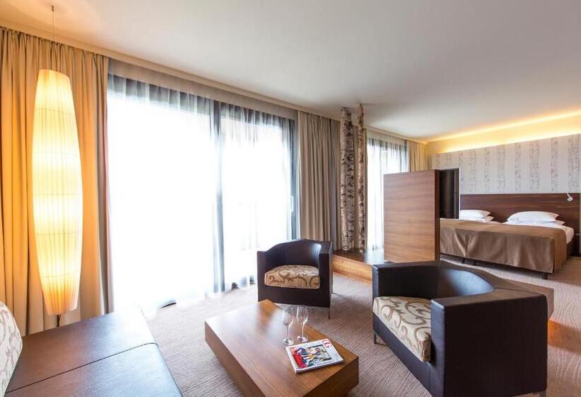 اتاق لوکس با چشم‌انداز دریاچه, Das Seepark Wörthersee Resort