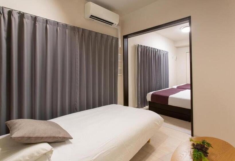 آپارتمان 1 خوابه با بالکن, Bon Condominium Umeda