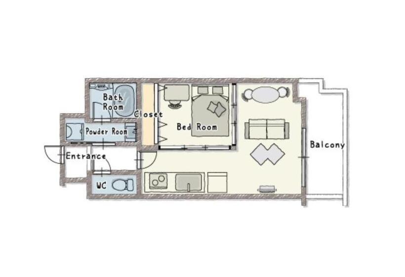 سوییت خانوادگی, Bon Condominium Umeda