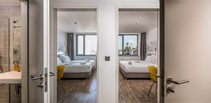 اتاق استاندارد چهار تخته, B&b Hotel Budapest City