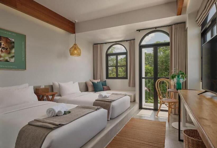 اتاق استاندارد با بالکن, The Motifs Eco Hotel   Sha Extra Plus