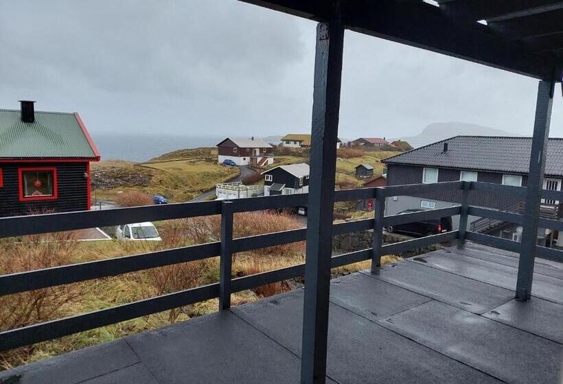 آپارتمان 1 خوابه با چشم‌انداز دریا, Faroeguide