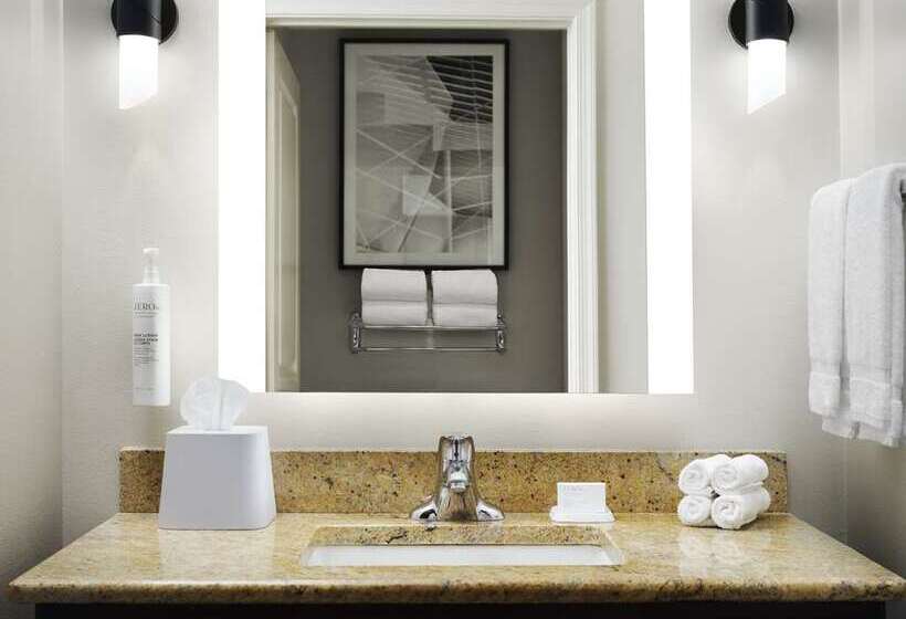 اتاق استاندارد با تخت بزرگ, Embassy Suites By Hilton St. Louis St. Charles