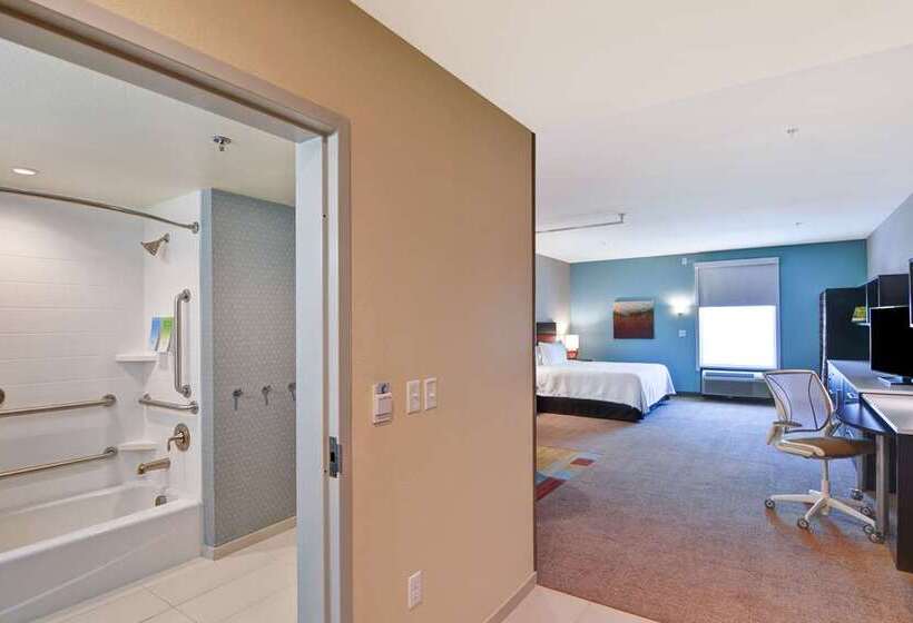 اتاق استاندارد با تخت بزرگ, Embassy Suites By Hilton St. Louis St. Charles