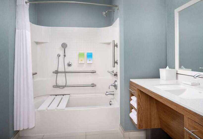 اتاق استاندارد با تخت بزرگ, Embassy Suites By Hilton St. Louis St. Charles