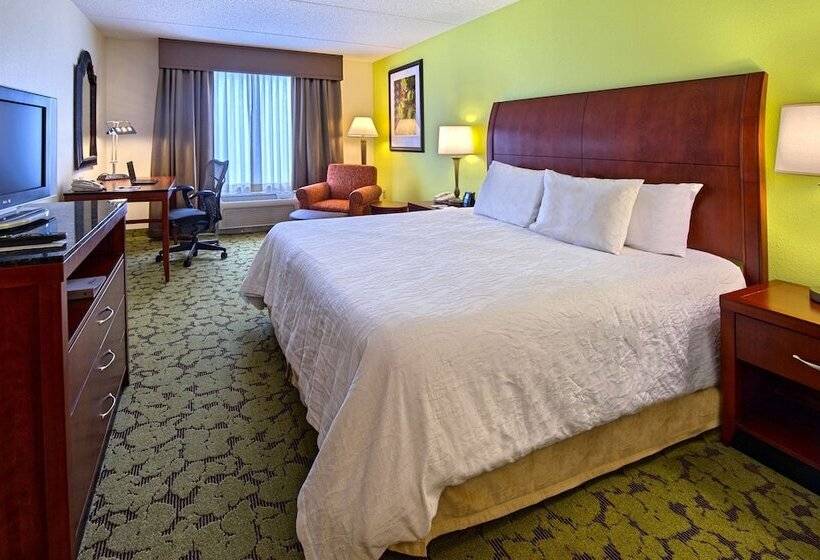 Chambre Standard Lit King Size Adaptée aux Personnes à Mobilité Réduite, Hilton Garden Inn Columbia Harbison