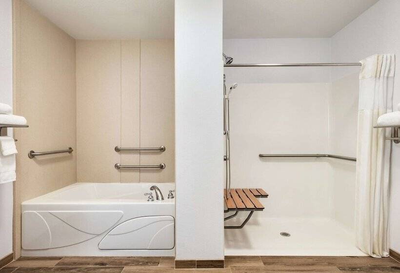 اتاق استاندارد برای معلولان, Hilton Garden Inn Dubuque Downtown