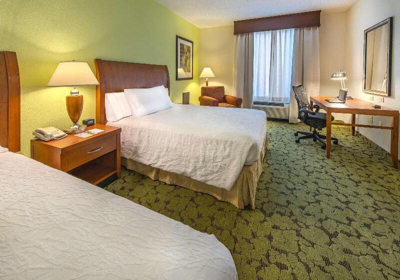 اتاق استاندارد با تخت دو نفره بزرگ, Hilton Garden Inn Tallahassee Central