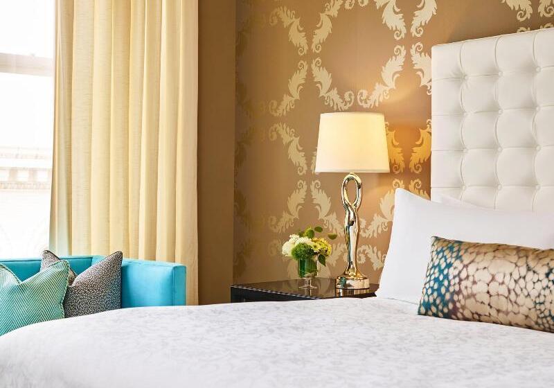 اتاق لوکس با تخت بزرگ, The Nines, A Luxury Collection Hotel, Portland