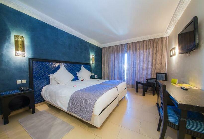 اتاق استاندارد سه تخته با چشم‌انداز باغ, Zalagh Kasbah Hotel & Spa