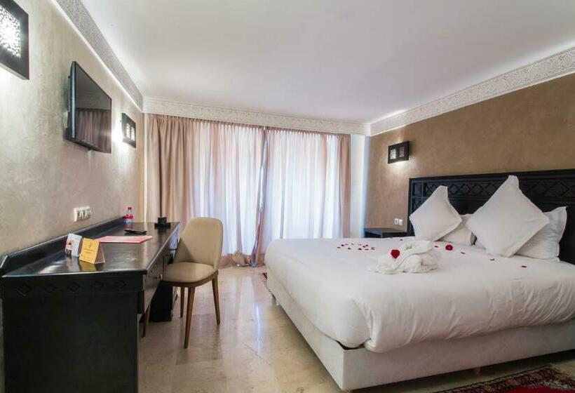 اتاق استاندارد سه تخته با چشم‌انداز باغ, Zalagh Kasbah Hotel & Spa