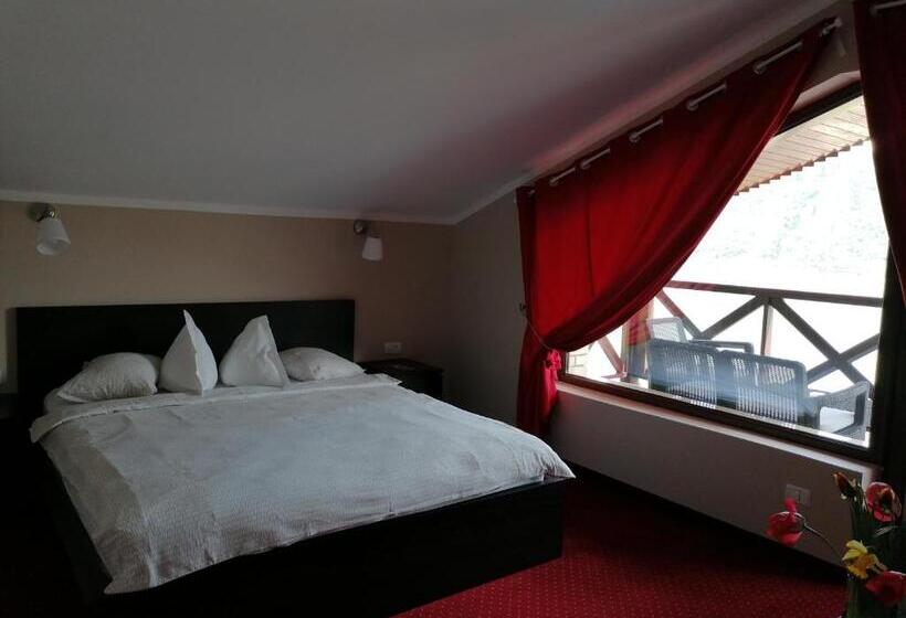 اتاق لوکس با بالکن و چشم‌انداز دریا, Pensiunea Decebal Resort   Cazanele Dunarii