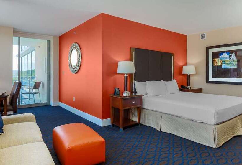 带大床的标准间, Hilton Branson Convention Center