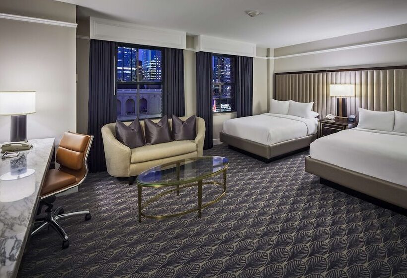 اتاق استاندارد با 2 تخت دوبل, Hilton President Kansas City
