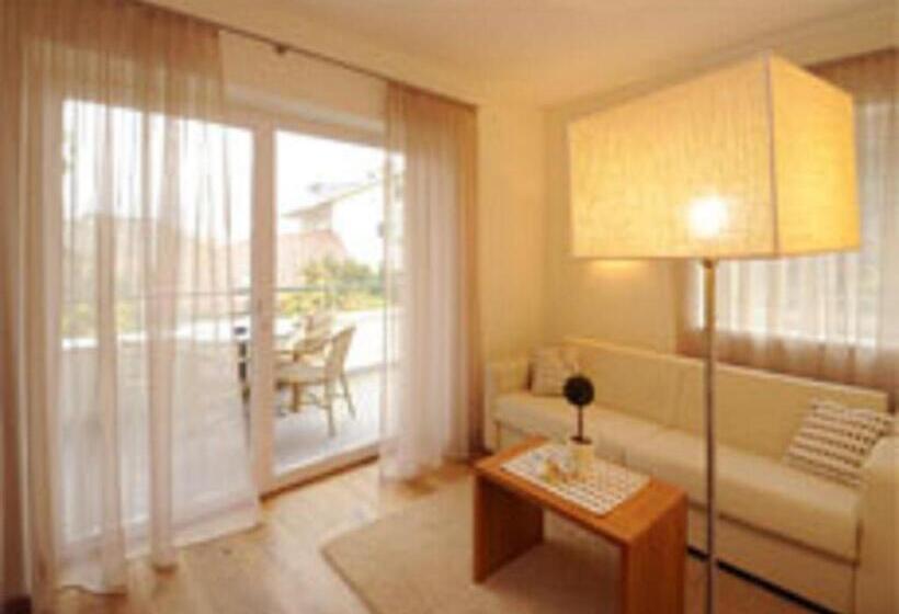 آپارتمان 2 خوابه با بالکن, Apparthotel Gartenresidence Nalserhof