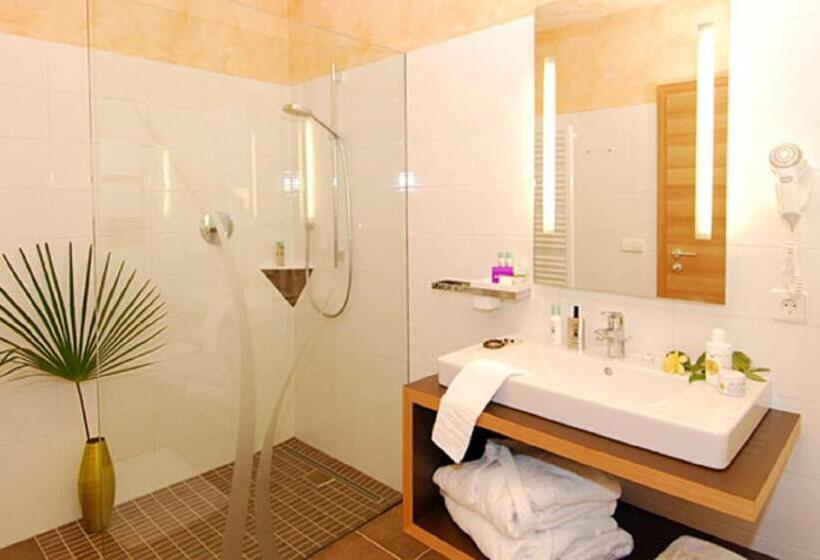 آپارتمان 1 خوابه با تراس, Apparthotel Gartenresidence Nalserhof