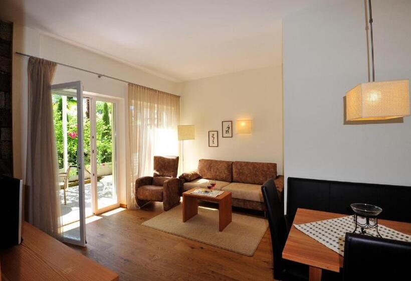 استودیو استاندارد با تراس, Apparthotel Gartenresidence Nalserhof