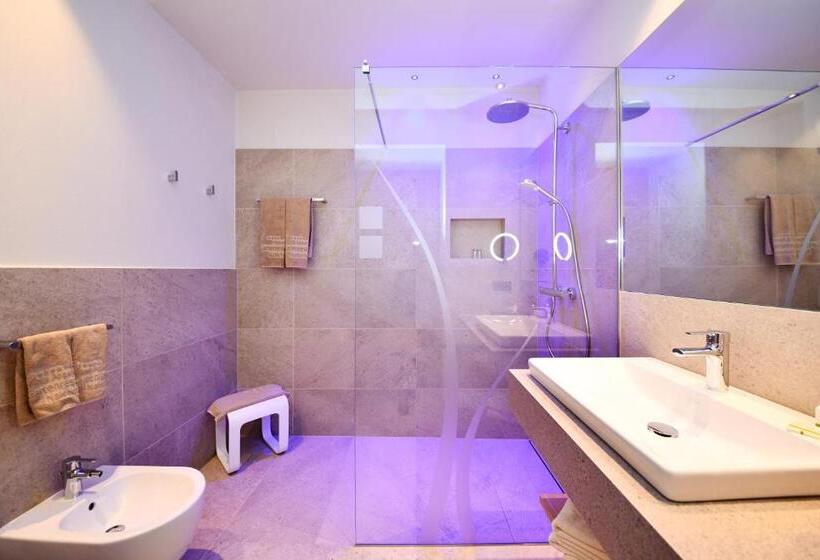 آپارتمان 1 خوابه با چشم‌انداز, Apparthotel Gartenresidence Nalserhof