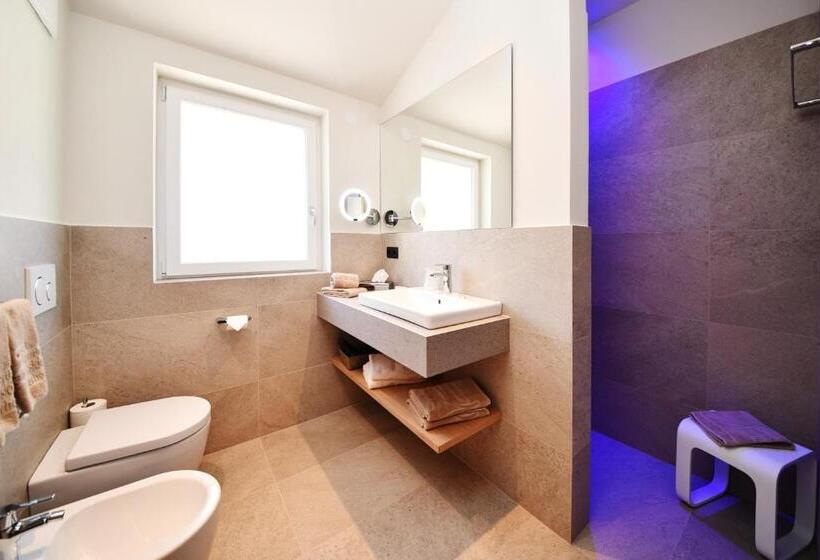 آپارتمان 1 خوابه با چشم‌انداز استخر, Apparthotel Gartenresidence Nalserhof