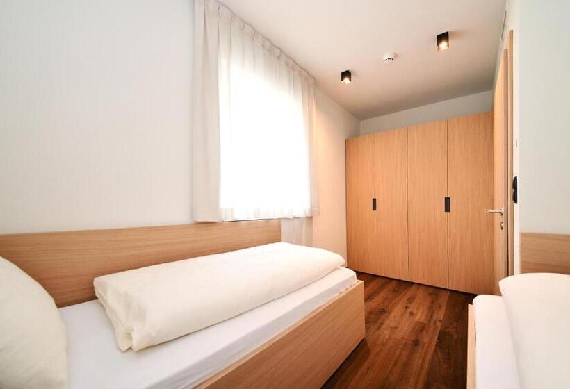 آپارتمان لوکس 1 خوابه, Apparthotel Gartenresidence Nalserhof