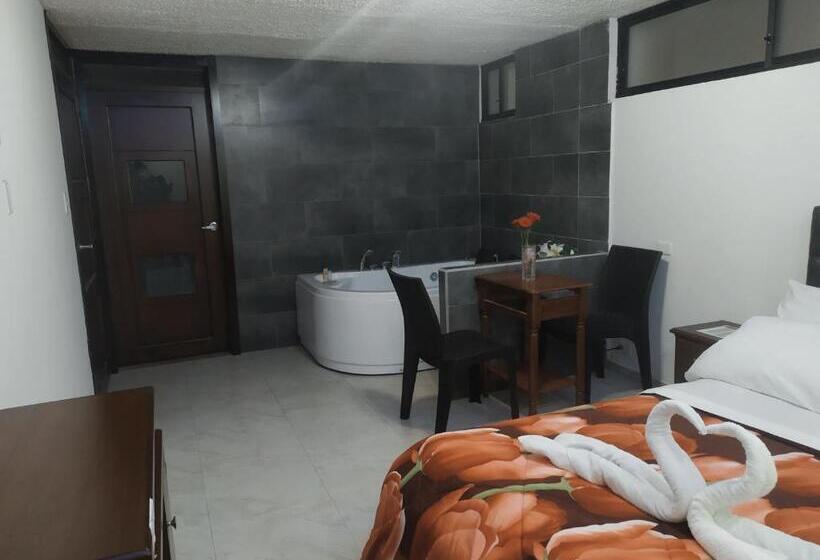 اتاق استاندارد با وان آب گرم, Hostal Ajavi Del Sur