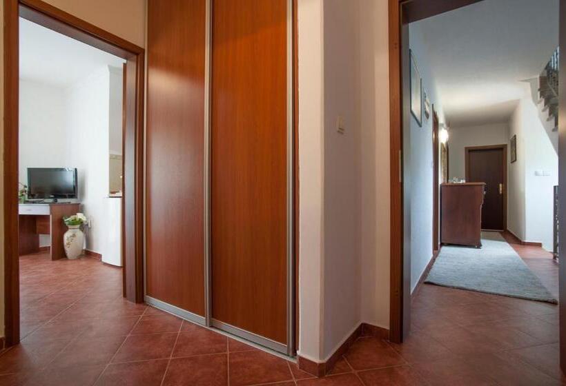 آپارتمان 1 خوابه با چشم‌انداز جانبی دریا, Guest House Medin