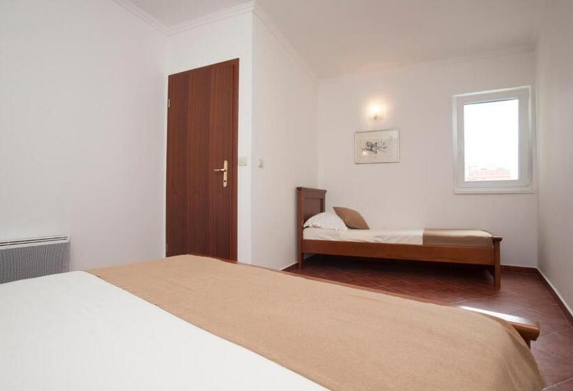 آپارتمان 1 خوابه با چشم‌انداز جانبی دریا, Guest House Medin
