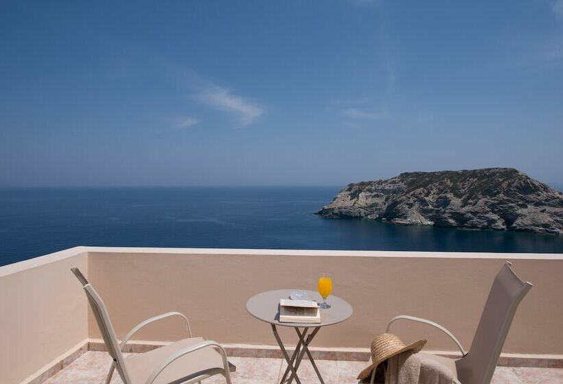 اتاق استاندارد با چشم‌انداز دریا, Athina Palace Resort & Spa