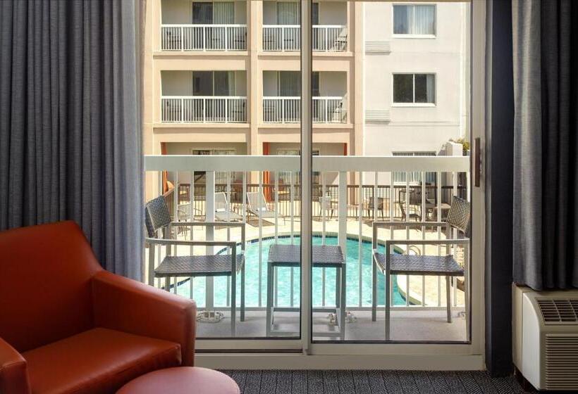 اتاق استاندارد با بالکن, Courtyard By Marriott Myrtle Beach Broadway