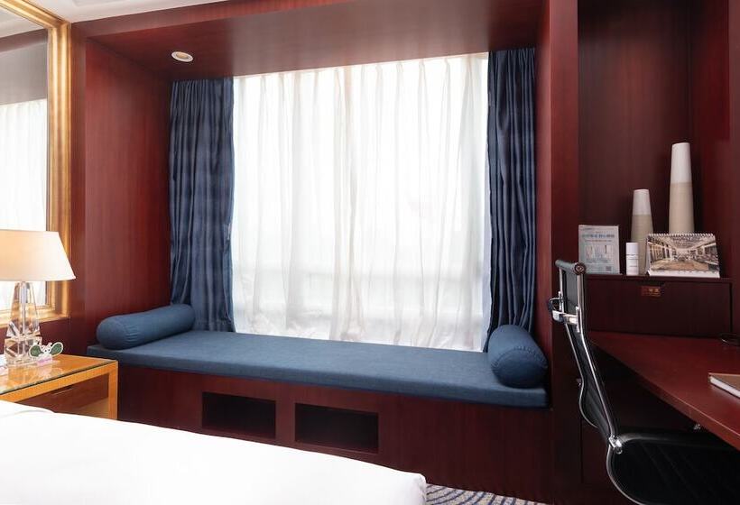 اتاق لوکس با چشم‌انداز شهر, Zhuhai Charming Holiday Hotel Free Welcome Fruit Plate