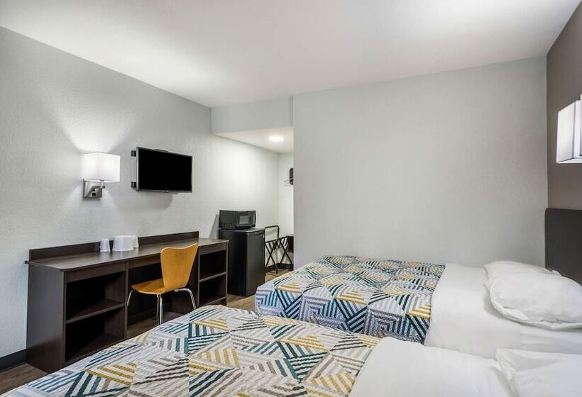 اتاق استاندارد با 2 تخت دوبل, Motel 6sandston, Va  Richmond, Va