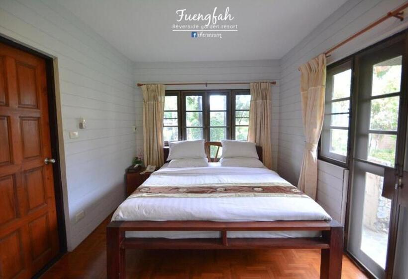 اتاق استاندارد با چشم‌انداز باغ, Fuengfah Riverside Gardens Resort